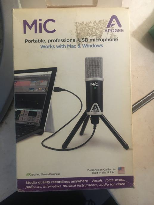 Apogee MiC  USB kondenzatorski mikrofon