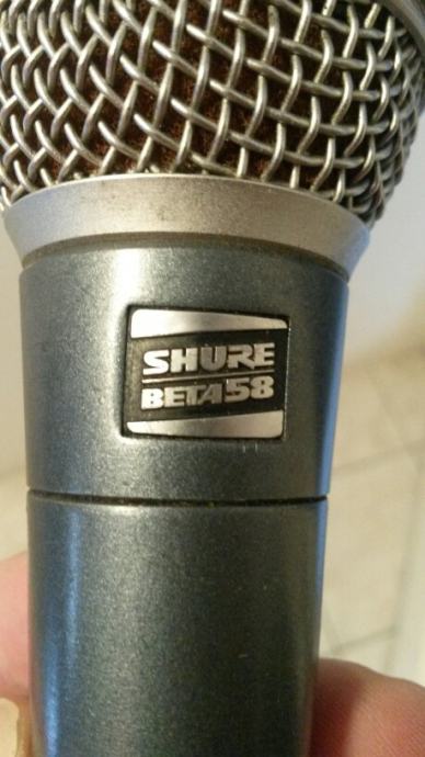 SHURE BETA 58  ORGINAL!!!