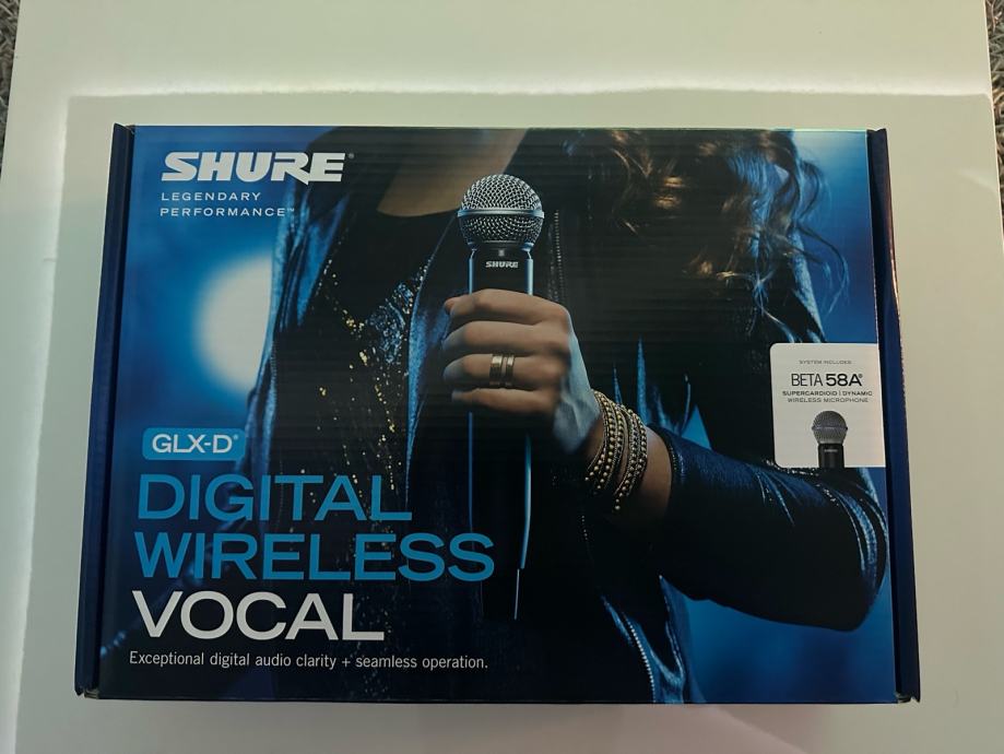 SHURE GLX-D BETA 58A