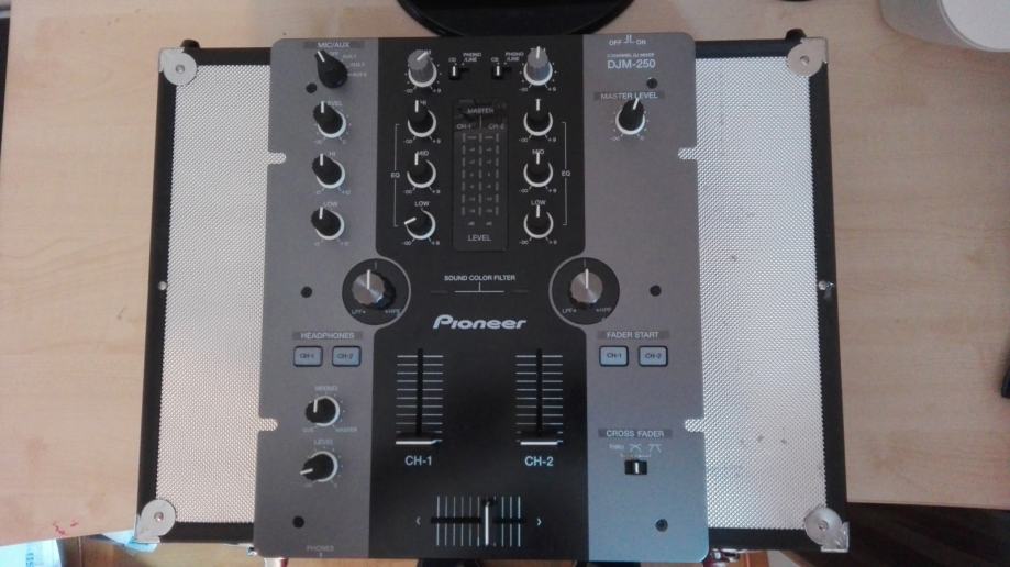 2X PIONEER CDJ 800MK2 I PIONEER DJM-250-K