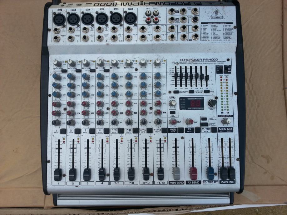 BEHRINGER EUROPOWER PMH1000 prodajem