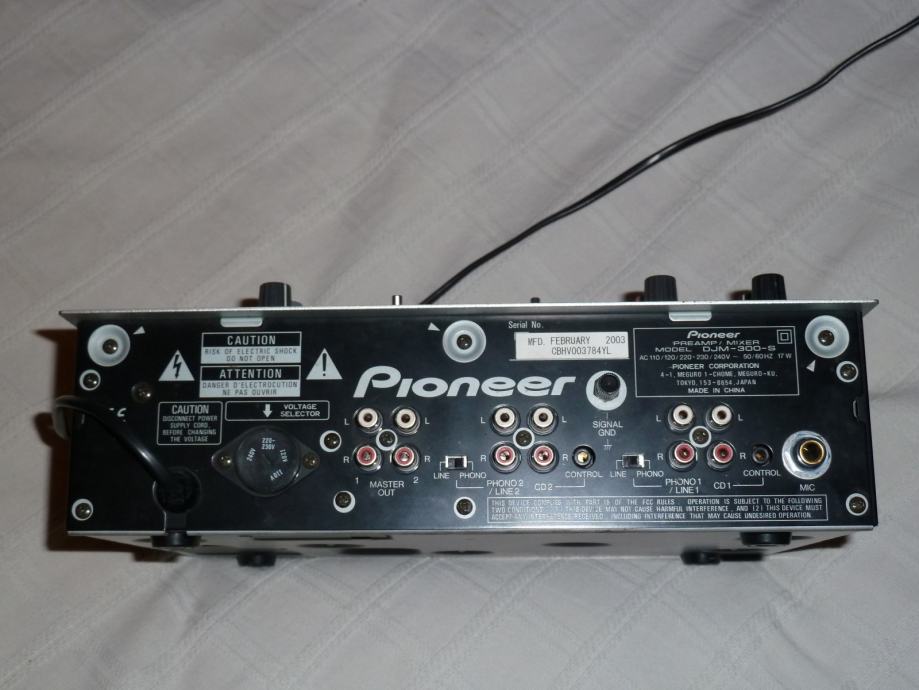 Pioneer DJM-300 動作確認済み 美品 DJミキサー+spbgp44.ru