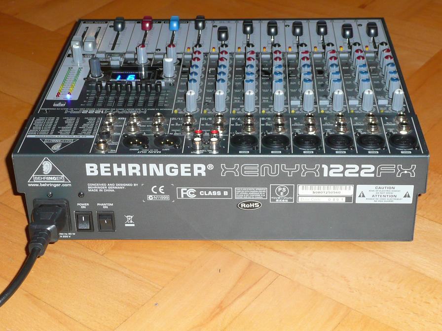 Behringer xenyx 1222fx схема