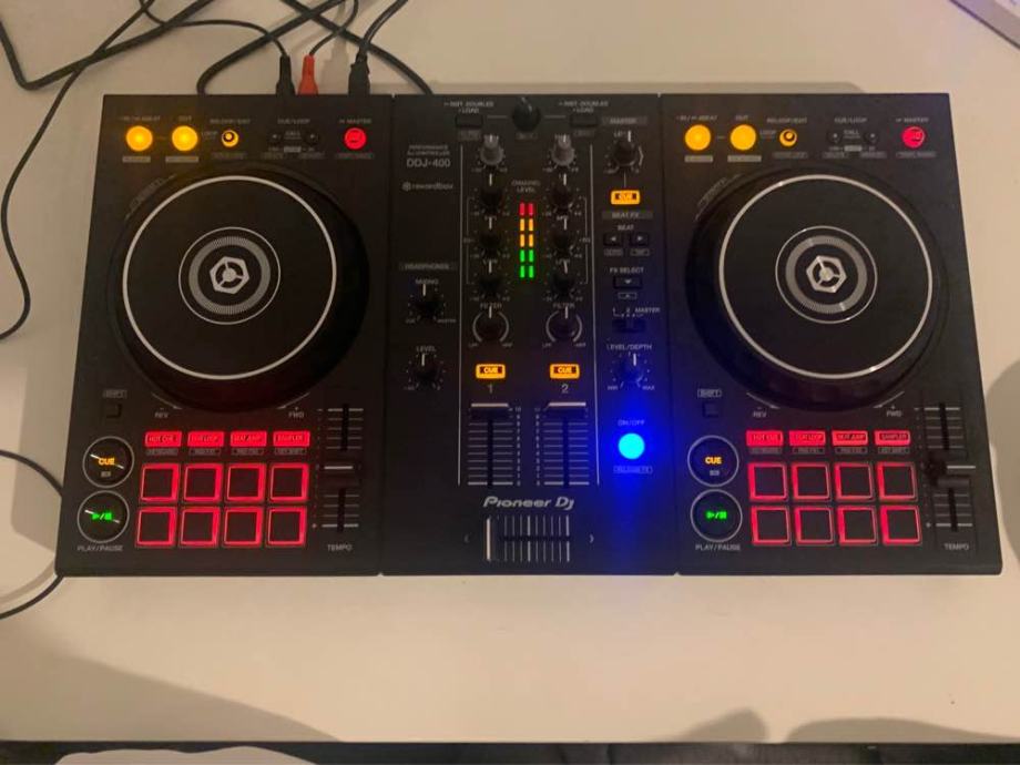 Pioneer ddj 400 подключение к звуковой карте