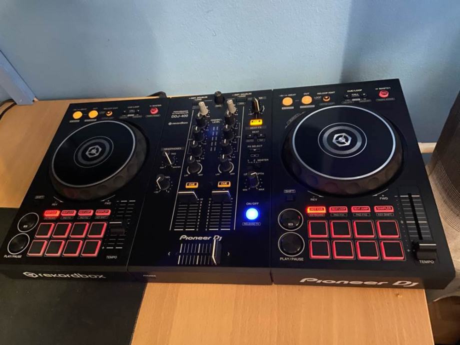 Pioneer ddj 400 подключение к звуковой карте