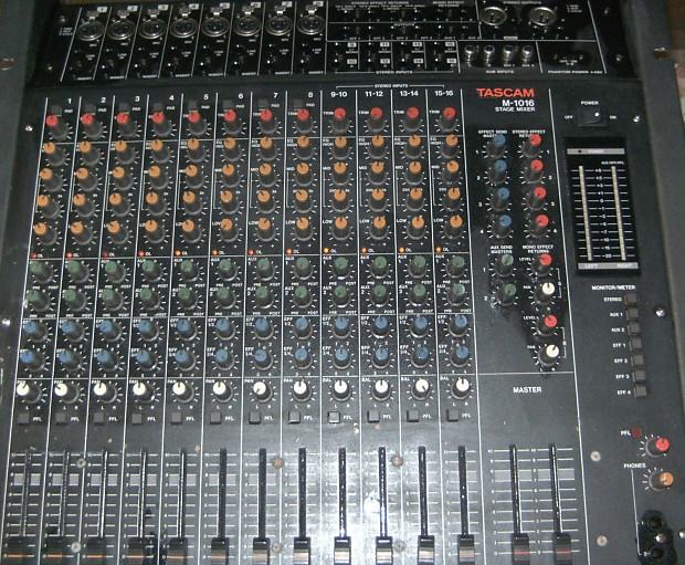 TASCAM M-1016 Stage mixer