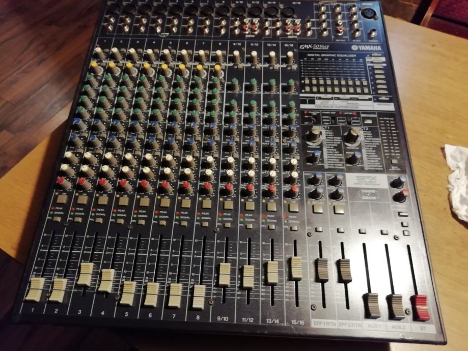 Yamaha EMX 5016CF 500W + 500W Stereo Powered Mixer