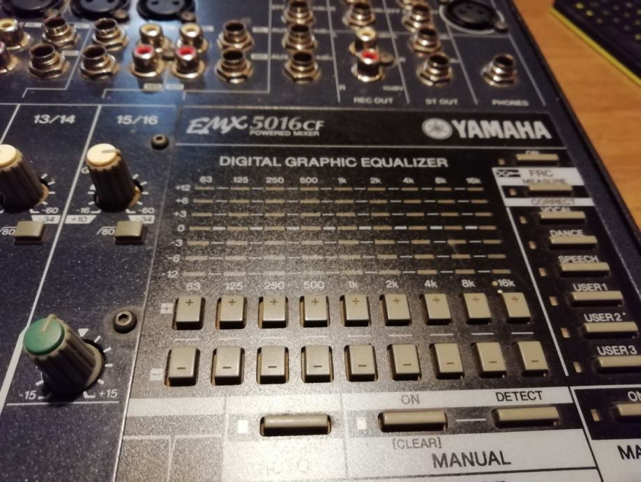 Yamaha Emx Cf W W Stereo Powered Mixer