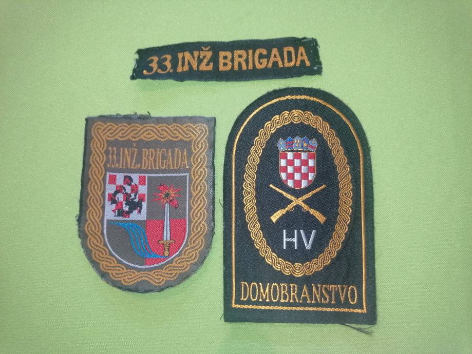 33. INŽINJERIJSKA BRIGADA (sve za 50kn)