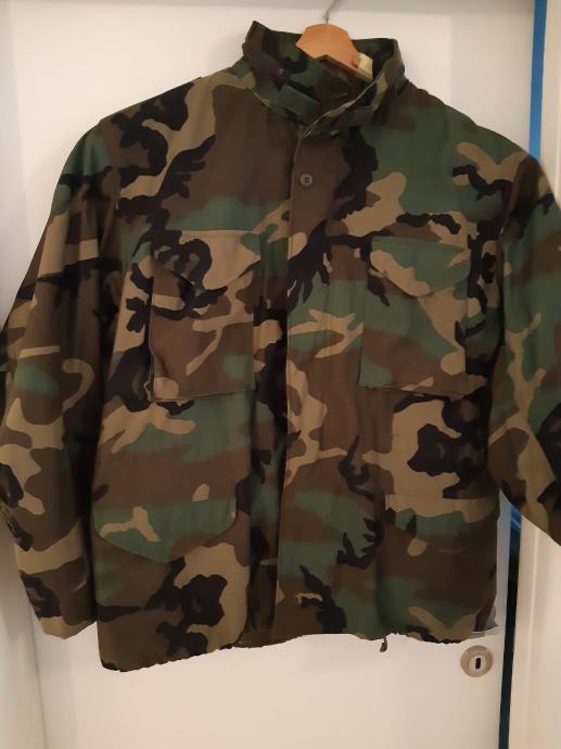 Američka VOJNA JAKNA, USA WOODLAND camo, NOVO, Veličina XL