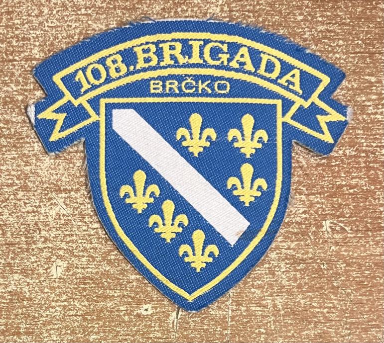 ARMIJA BIH - 108. BRIGADA BRČKO