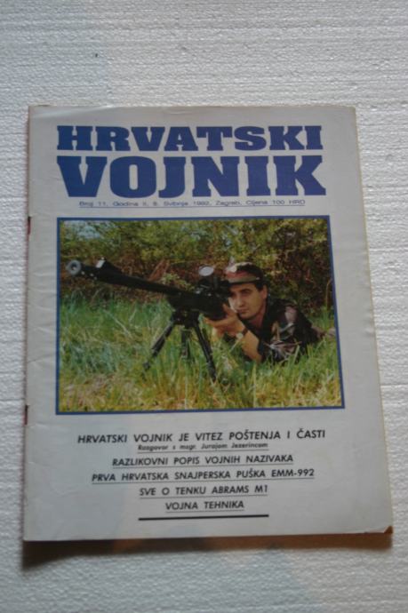 Časopis Hrvatski Vojnik - broj 11