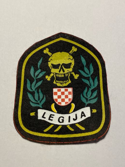 Hrvatska, Legija 1991 NDH Prišivka