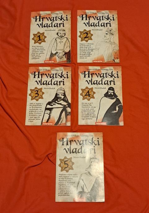 hrvatski vladari 1-5 knjiga