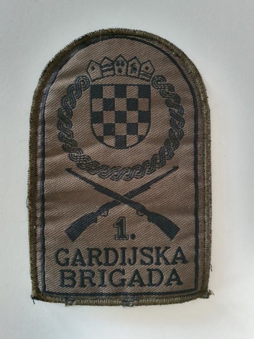 HV - 1 GARDIJSKA BRIGADA TIGROVI