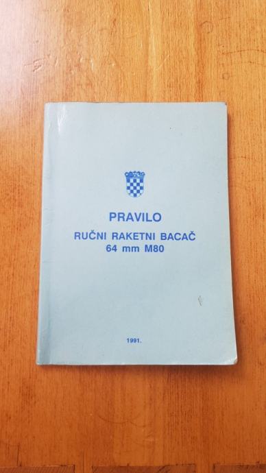 Pravilo ručni raketni bacač m80 64 mm