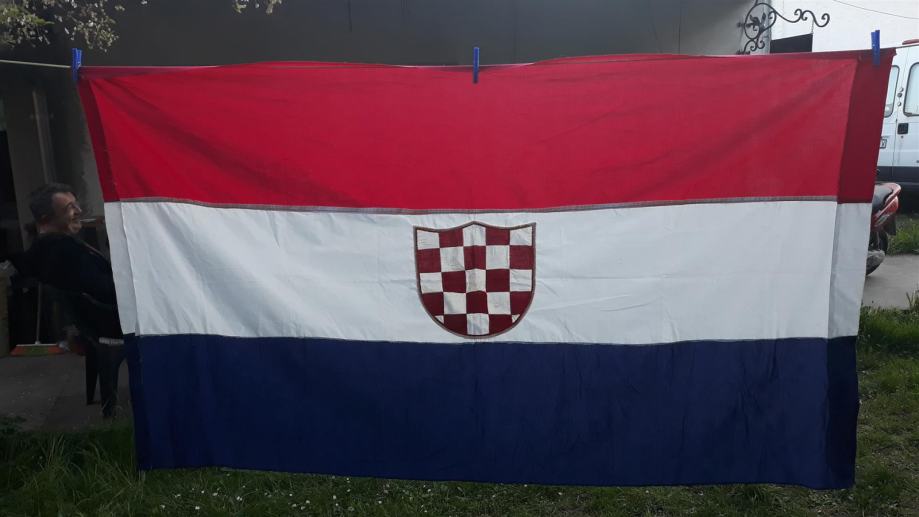 Stara Hrvatska zastava 210 x 120 cm