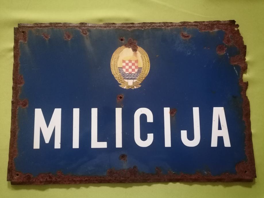 Tabla MILICIJA