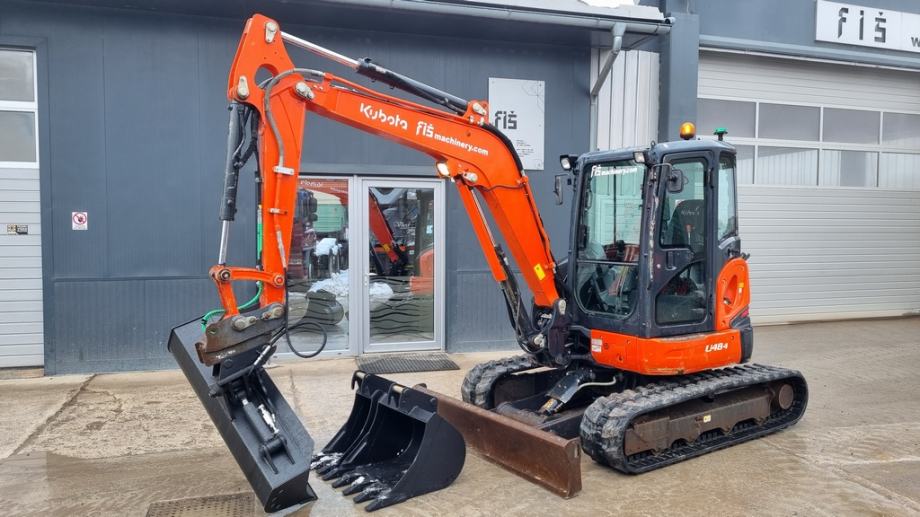 Bager Kubota U48-4 - 3X NOVA KORPA - NOVE GUSJENICE - 2665 RADNIH SATI