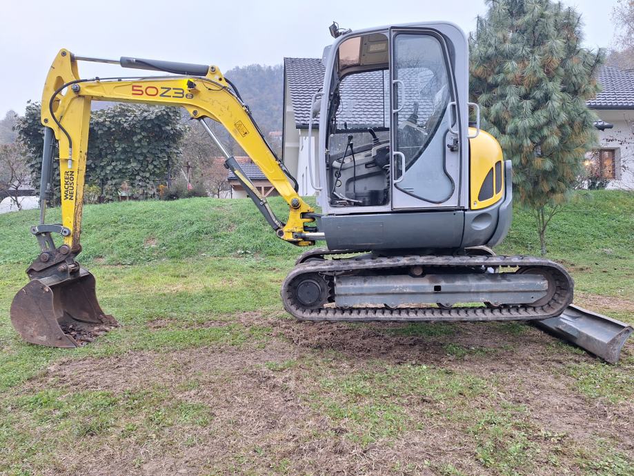 Bager Wacker Neuson Yanmar motor  valjak demper traktor kosilica 4x4