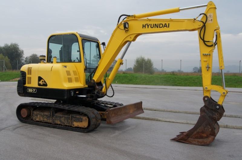 Hyundai robex 55