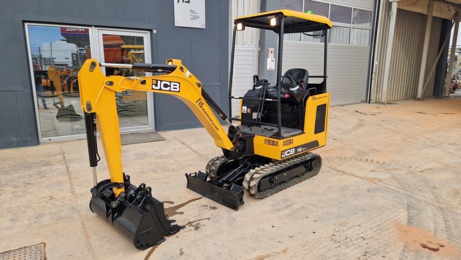 JCB 16C-1 - 3X KORPA - 2019 GODINA - 1255 RADNIH SATI