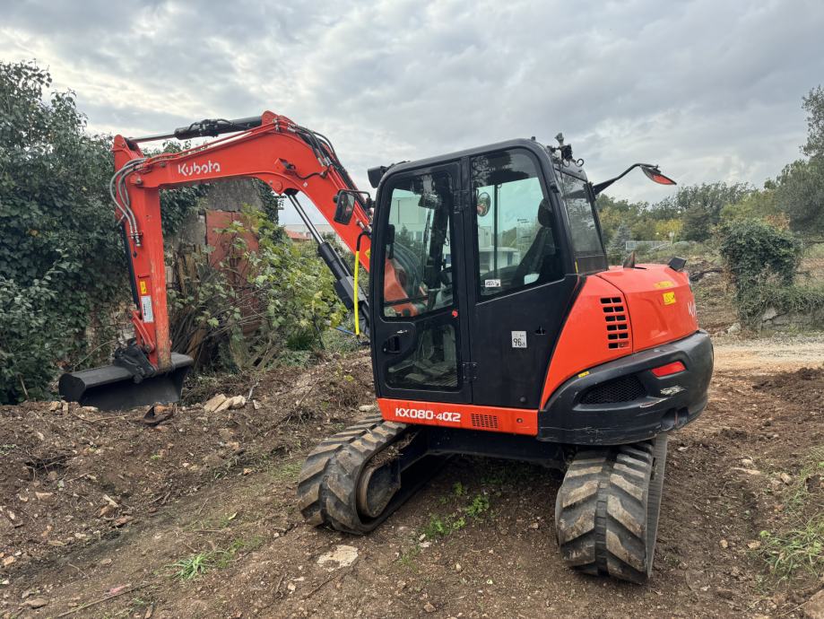 KUBOTA KX080-4A, 2022 godina, cca 750 radnih sati