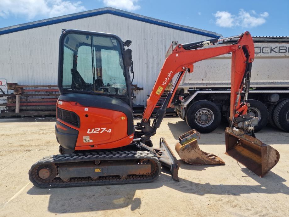 Kubota U27-4 - SAMO 1.200h - TOP STANJE