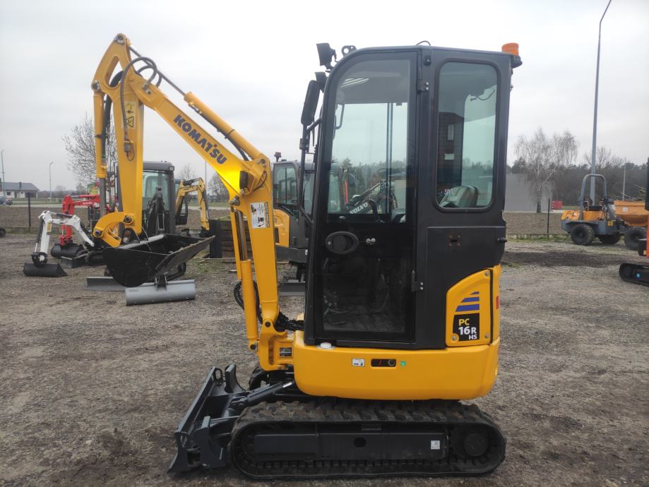 Mini bager KOMATSU PC 16 R 3HS 2018