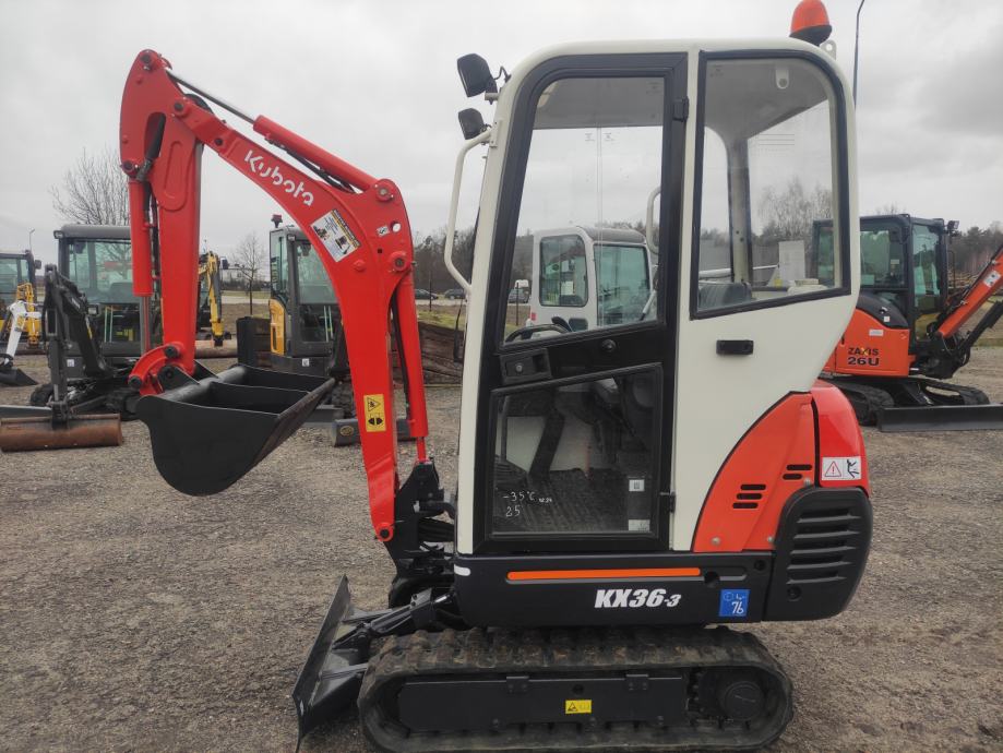 Mini bager KUBOTA KX 36-3 2004