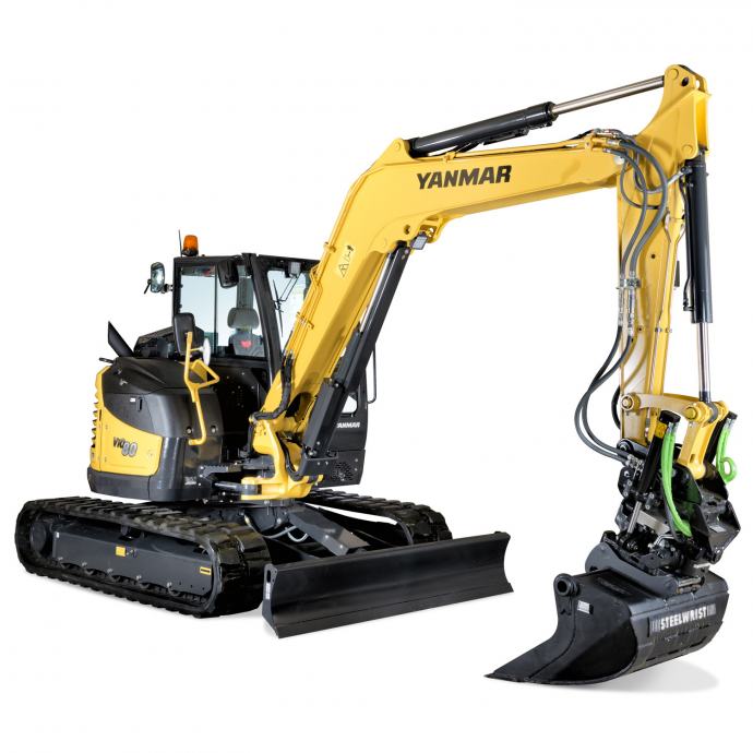 YANMAR VIO80-1 - novi midibager 8.0t unutar gabarita