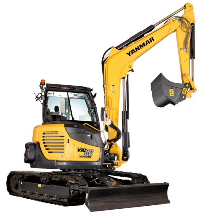 YANMAR VIO82 - novi midibager 8.2t unutar gabarita