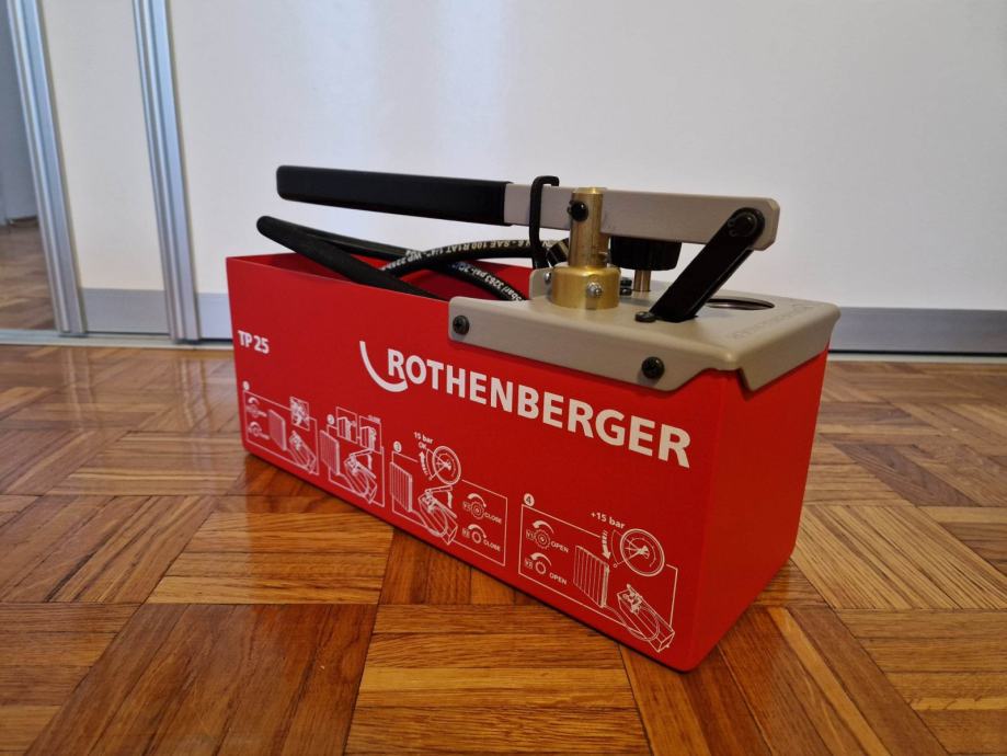 Rothenberger pumpa za ispitivanje instalacija TP25