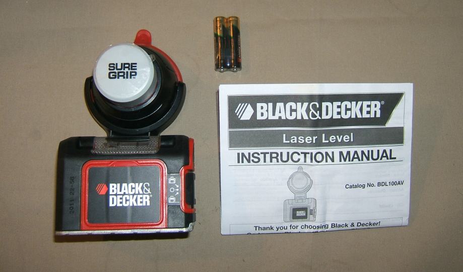 Black&Decker Laser Level BDL100AV