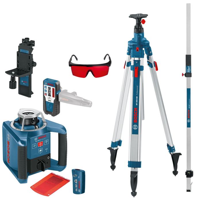 BOSCH GRL 300 HV ROTACIJSKI LASER + STATIV + LETVA (NOVO)!!