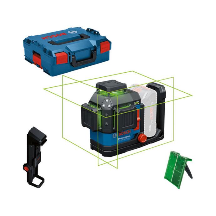 BOSCH križni laserski nivelir GLL 120-33 CG L-Boxx