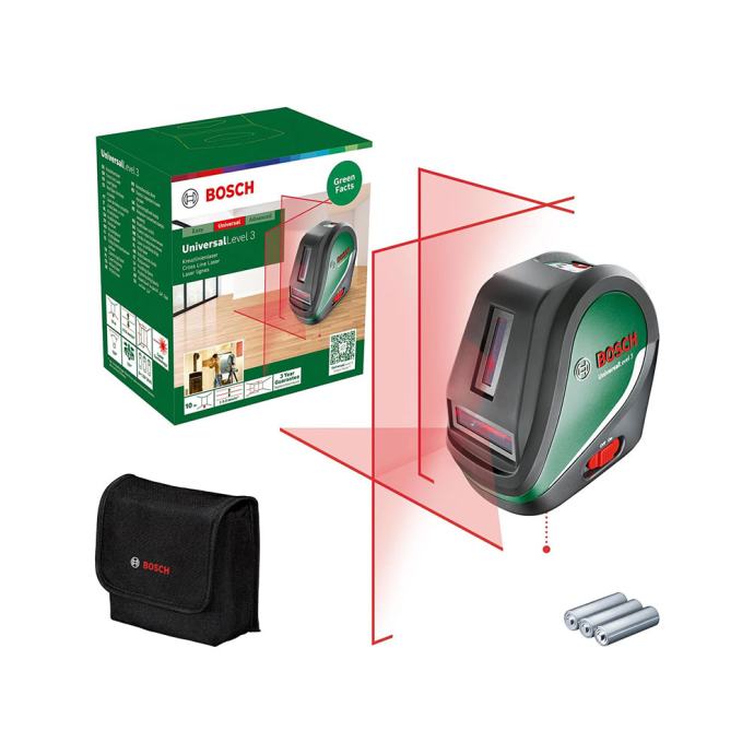 BOSCH križni laserski nivelir UniversalLevel 3