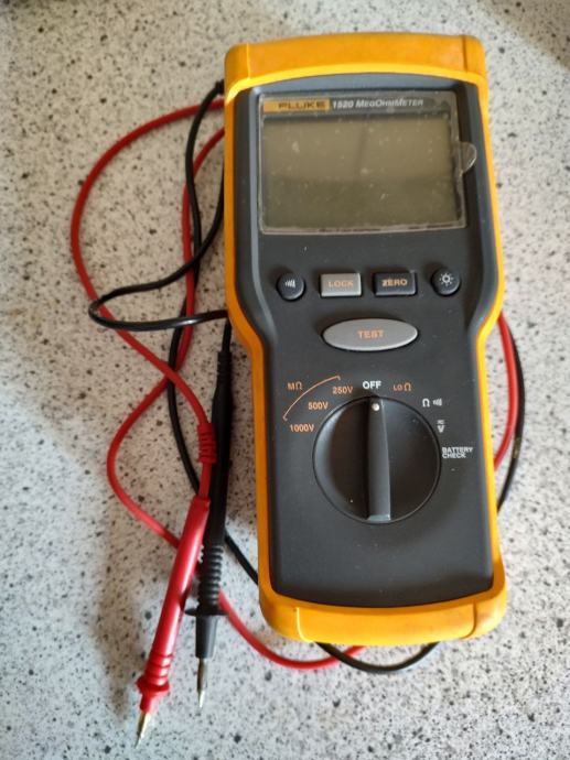 Fluke 1520 MegOhmMeter