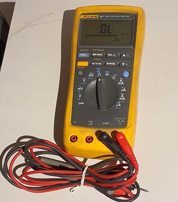 FLUKE 187 Thrue RMS Multimeter