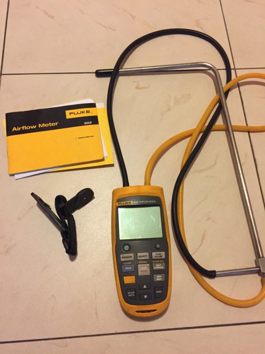 Fluke 922 Airflow meter