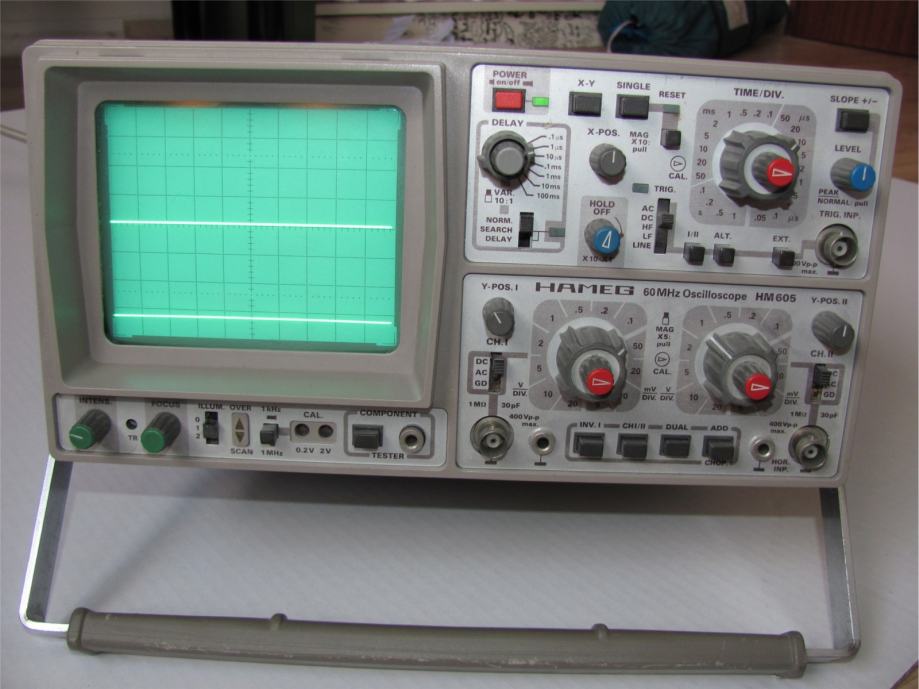 Hameg HM 605 - 60 MHz Oscilloscope - Osciloskop