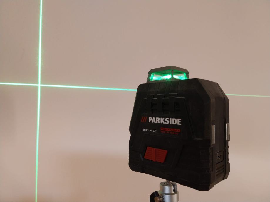 Križni laser Parkside PKLLP 360 sa stativom