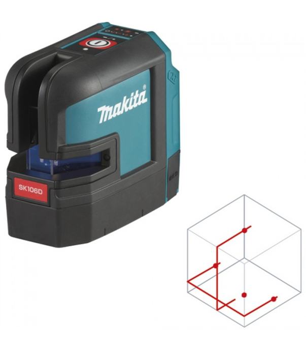 MAKITA LASERSKI KRIŽNI NIVELIR SK106DZ Z2 2019