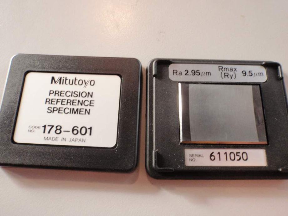 Mitutoyo Surface Roughness Specimen