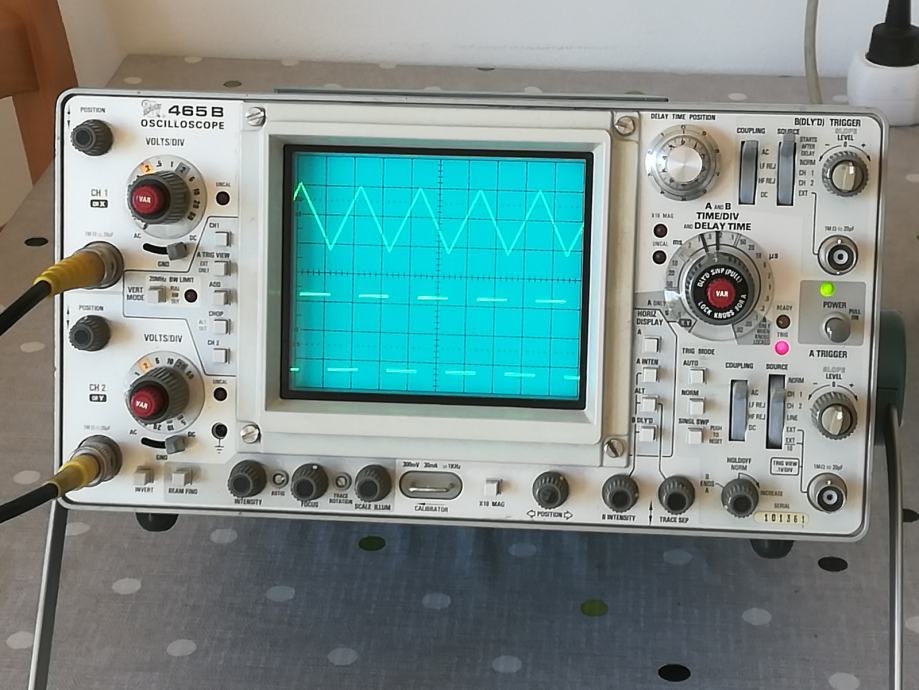 Osciloskop tektronix 465b