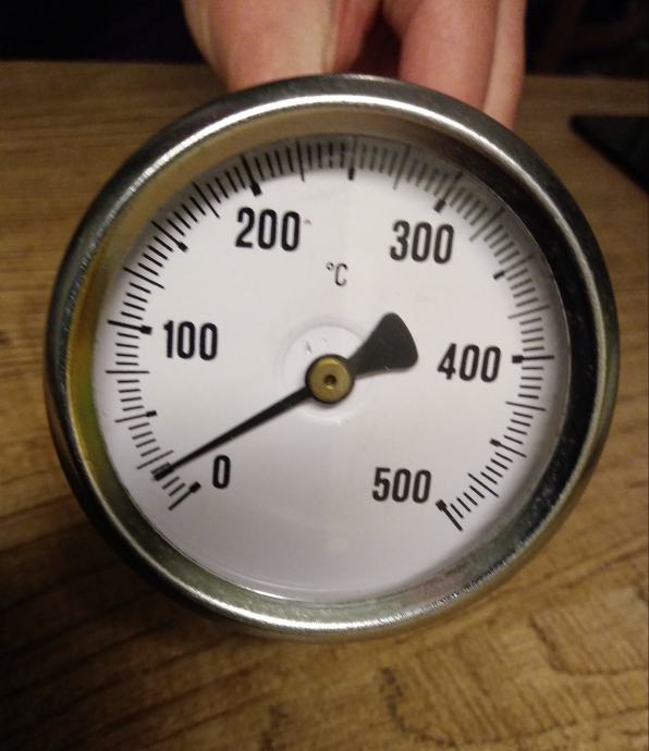 Pirometar / termometar sa sondom 0-500°C