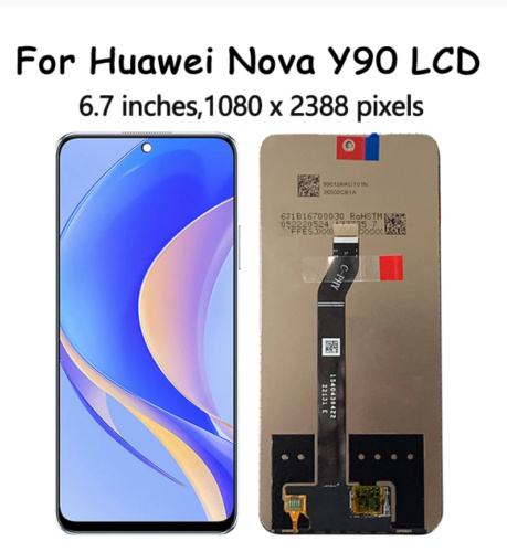 Huawei Nova Y90 (CTR) lcd touch screen Zamjenski NOVO Crni