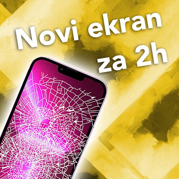 iPhone 14 Plus promjena ekrana, staklo + OLED original Apple