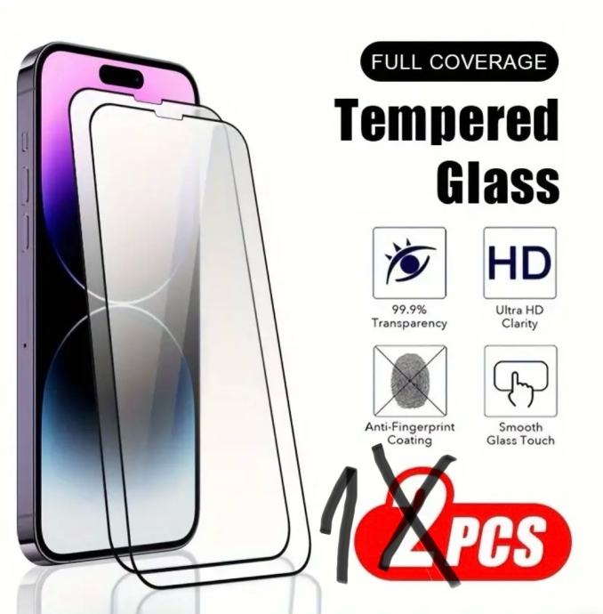 Kaljeno staklo tempered glass sa zastitom od pogleda za Iphone 14 Pro