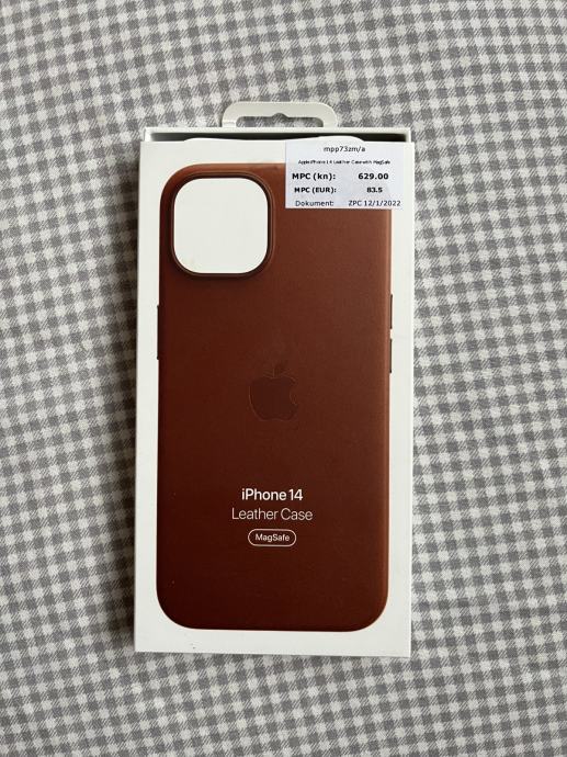 Original Apple Leather Case - Apple Iphone 13 i 14